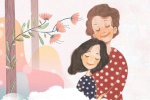 母亲节手绘温馨banner