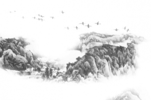 中国风，山水画0