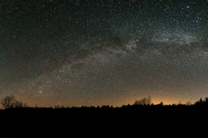 黑夜繁星背景