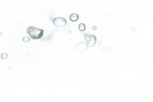 水珠水滴白色烟雾漂浮