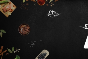 黑色食品熟食酱板鸭淘宝banner