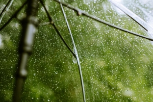 雨伞 雨水 水滴 透明 4k壁纸 3840x2160