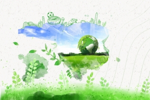 节约新能源绿色出行纹理banner