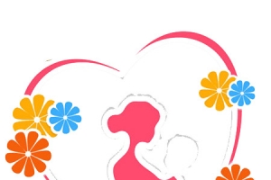 母亲节装饰素材