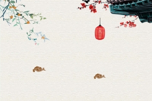 中国风重阳节创意宣传