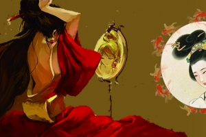 唐代汉朝文化古风背景banner