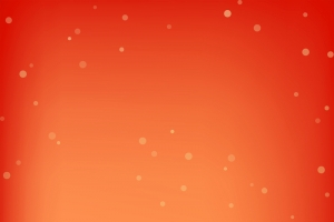 卡通雪人文艺简约橙色banner