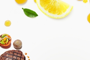 简约牛排西餐美食banner
