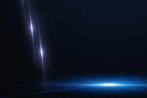 蓝色光芒科技酷炫banner