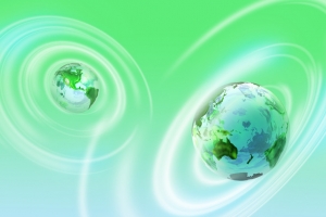 绿色地球背景高清