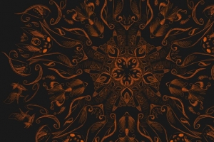 分形 曼陀罗 图案 抽象 艺术 4k壁纸 3840x2160