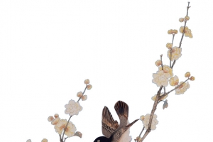 中国风，叶子，古风，配饰，花