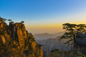 黄山风景，实物拍摄