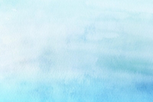 清新海底世界手绘水彩背景