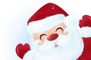 超可爱圣诞老人高清PNG透明图片-圣诞节设计素材免费下载