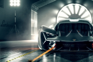 兰博基尼terzo millennio概念车3440x1440带鱼屏壁纸