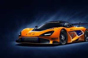 McLaren 720S GT3 迈凯伦橙色跑车4k壁纸