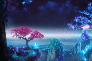 伊甸园生命灵魂之树3440x1440带鱼屏壁纸
