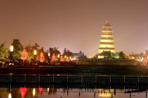 西安旅游背景