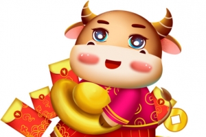 国潮福牛元素