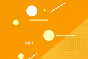 99焕新简约拼接黄色banner