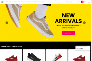 鞋子专卖购物商城网上平台网站模板