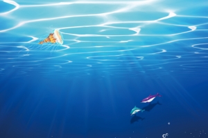 6.8世界海洋日宣传公益海报