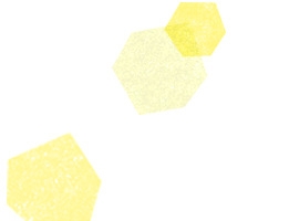 黄色斑点圆点透明