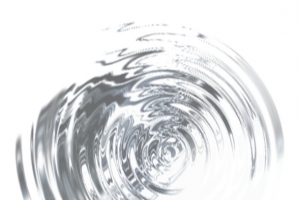 透明水波涟漪