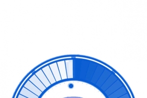 wifi圈圆颜色蓝色