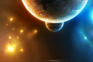 大气层,星云,星球,多彩,星海