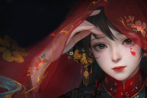纸嫁衣新娘3440x1440带鱼屏桌面壁纸