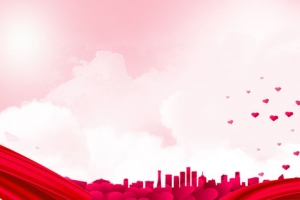 康复医疗听诊器粉色海报banner