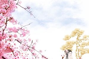 樱花美女拼图