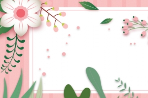 边框感恩母亲节banner背景