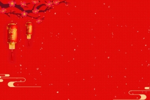 大气红色猪年大吉海报
