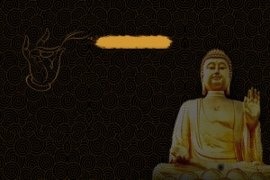 大气宗教佛祖主图背景素材