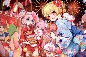 2019春节动漫人物4k图片壁纸
