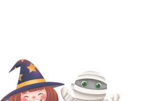 万圣节卡通元素