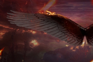 游戏火焰翅膀流火流星战争背景banner