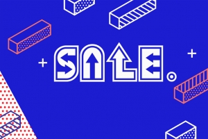 sale特价海报展板