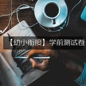 幼小过渡学前评估卷