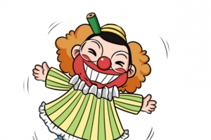 愚人节可爱小丑