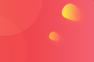 扫地机器人简约橙色banner