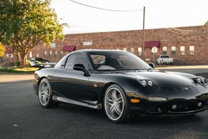  mazda rx-7 mazda 汽车 黑色 4k壁纸 3840x2160