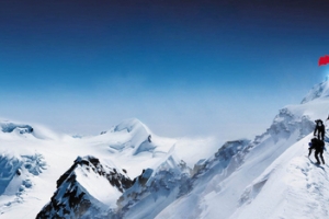 雪山背景