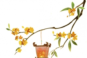 秋天中秋古风桂花