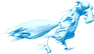 冰冻松鼠高清PNG透明装饰元素动物设计素材免费下载