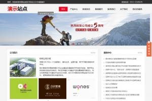 企业风采闪耀 | 帝国CMS自适应HTML5模板，全方位展示产品与团队魅力