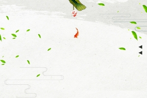中国风荷塘月色背景图片